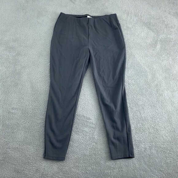 Chicos Womens Size 1 (8) Gray Slim-Fit Pants 5178 - Picture 1 of 10